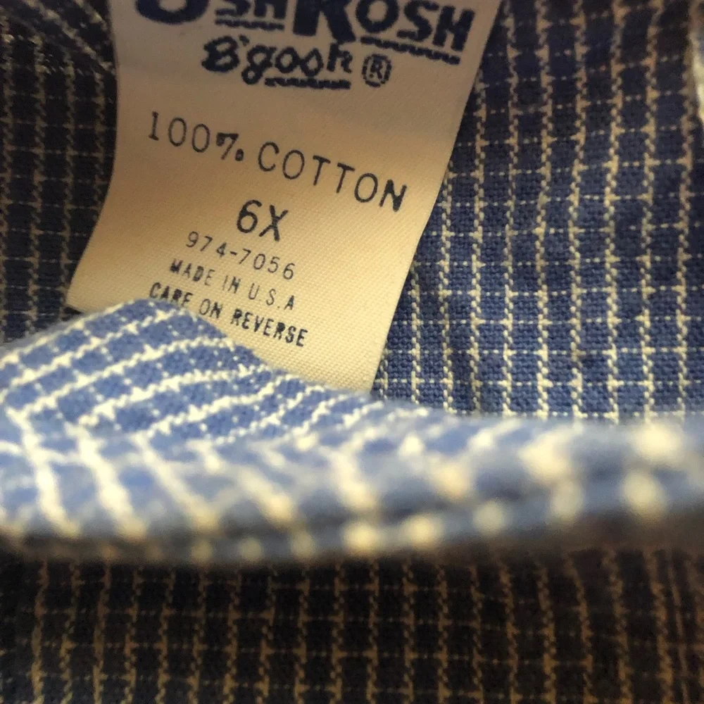 Vintage OshKosh girls dress Sz 6t EUC